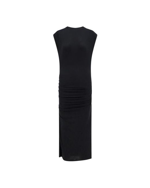 Midi Dresses Isabel Marant de color Black