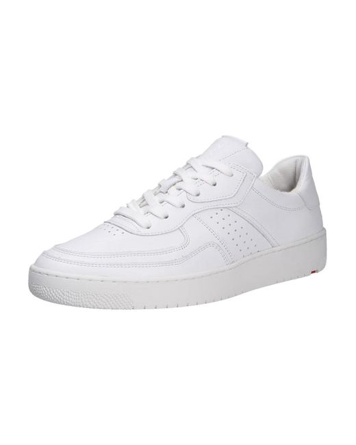 Lloyd Herren Schnürsneaker Aus Feinem Leder in White für Herren