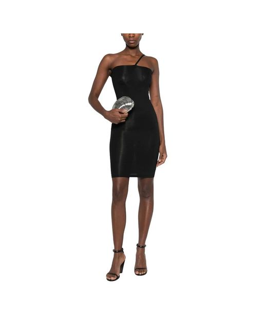 Baserange Black Short Dresses