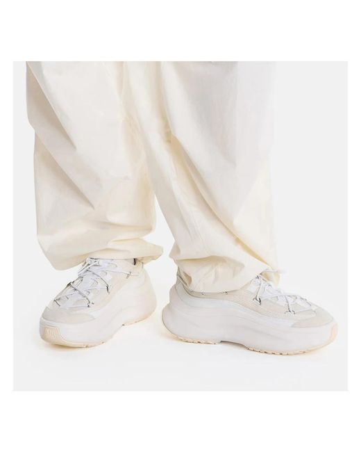 Moon Boot Schoenen ,Wit ,Katoen Moon 247 Xlace Sneaker in het White