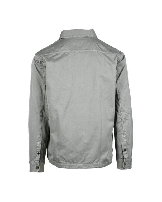 Light Jackets Replay de hombre de color Gray