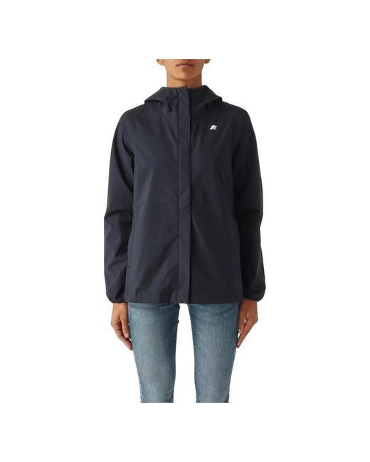 Rain Proof Jackets K-Way de color Blue