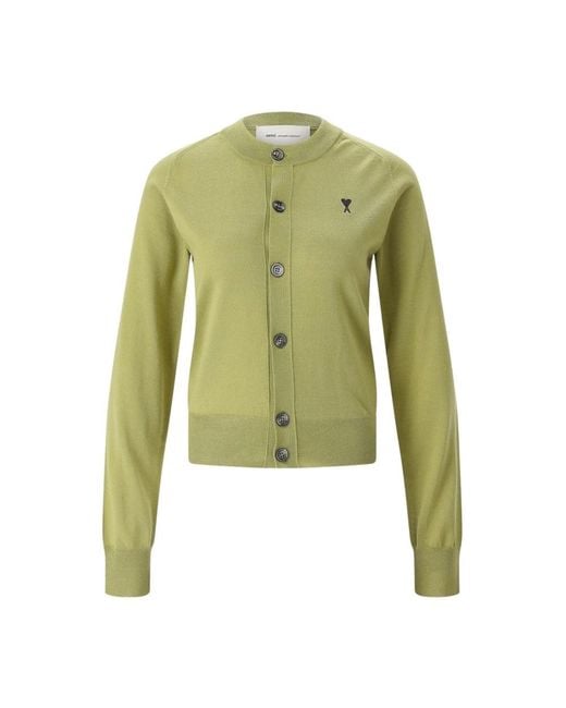 Cardigans AMI en coloris Green