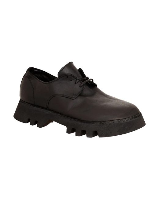 Shoes > flats > laced shoes Guidi en coloris Black