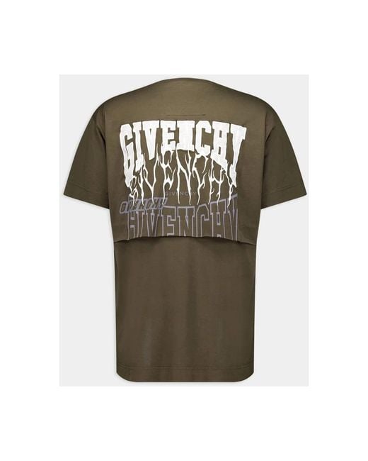 T-Shirts Givenchy de hombre de color Green