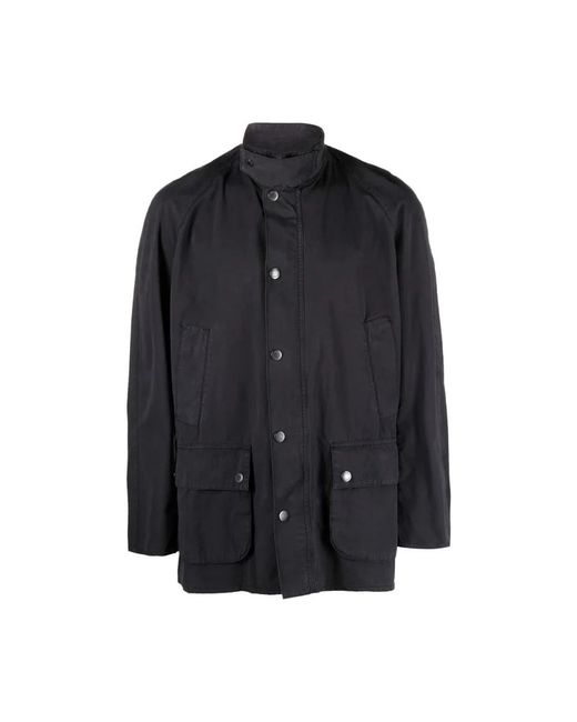 Barbour Black Light Jackets for men