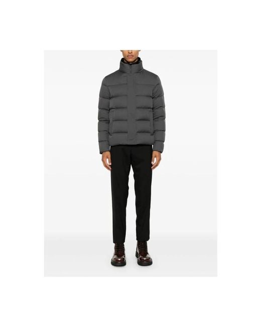 Down Jackets Herno de hombre de color Gray