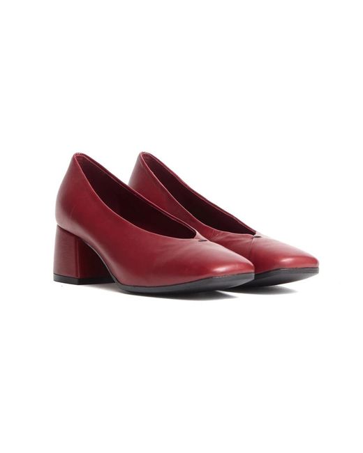 LORENA PAGGI Schoenen ,Rood ,Leer 52651 Pump in het Red
