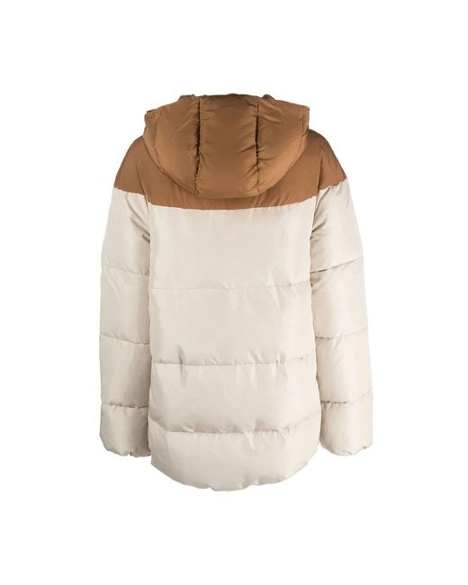 Eleventy Winter Jackets in het Natural