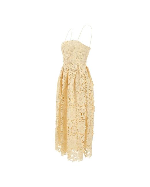ROTATE BIRGER CHRISTENSEN Metallic Midi Dresses