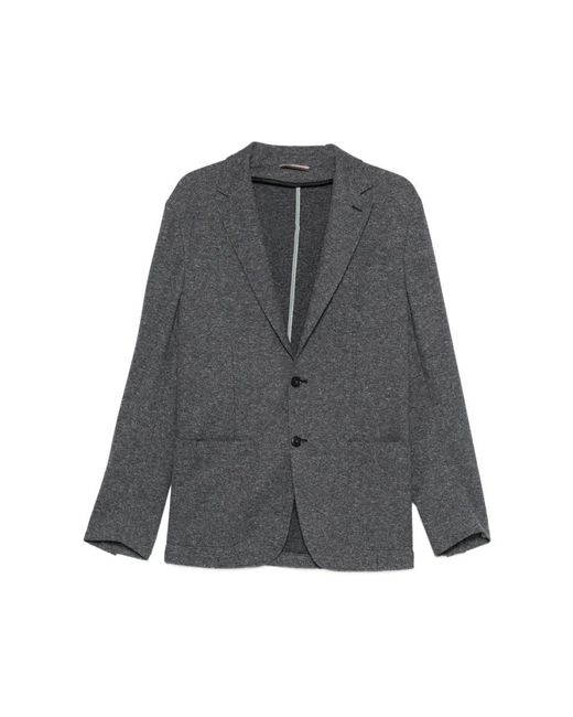 Canali Gray Blazers for men