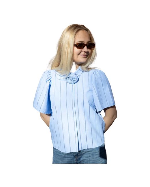 Shirts di Crās in Blue
