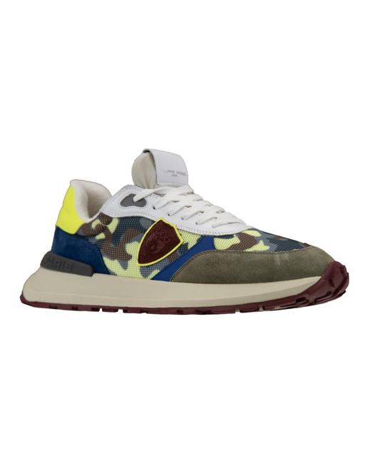 Philippe Model Blue Sneakers for men