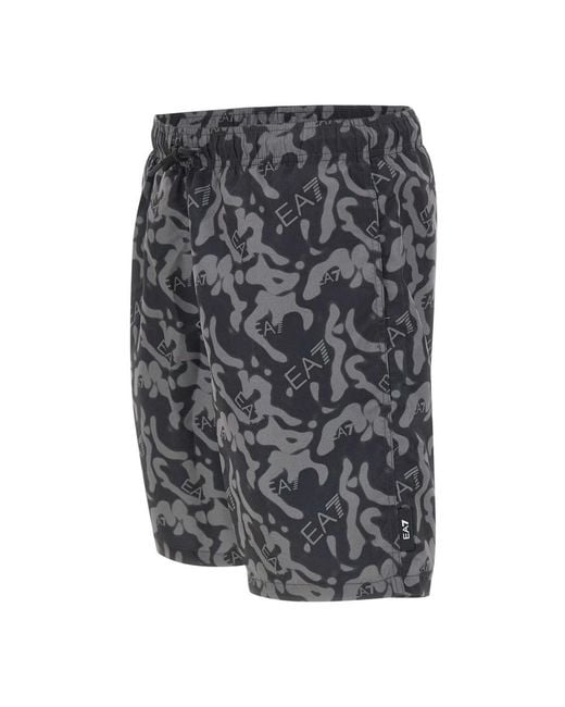 EA7 Gray Beachwear for men