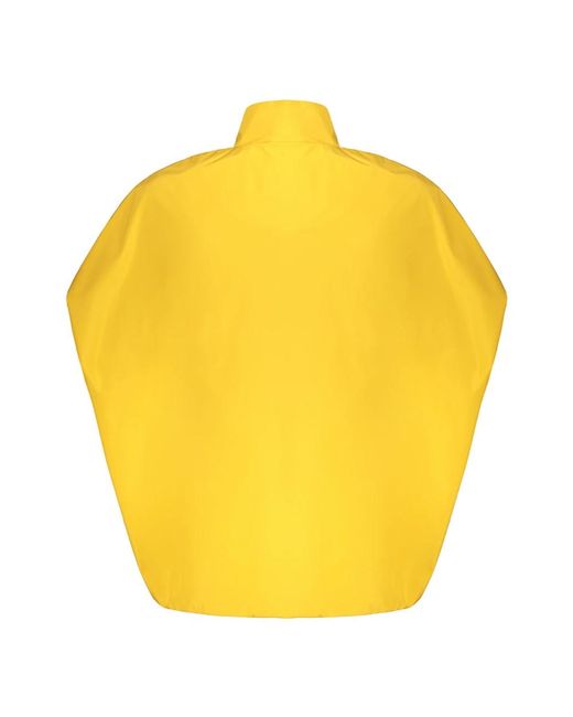 Moorer Jassen ,Geel ,Polyester Bomberjack Van Stof in het Yellow