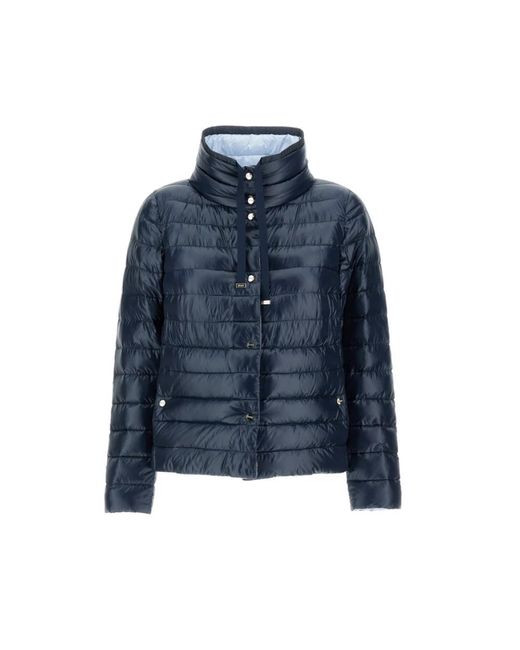 Herno Blue Winter Jackets