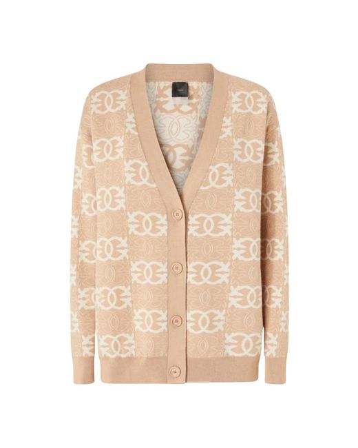 Pinko Haf Breed Cardigan in het Natural