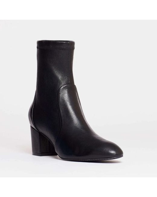 Stuart Weitzman Black Heeled Boots