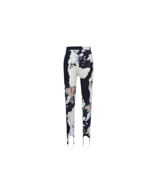 Roberto Cavalli Blue Leggings