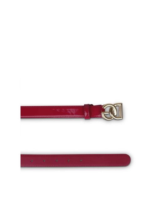 Dolce & Gabbana Red Belts