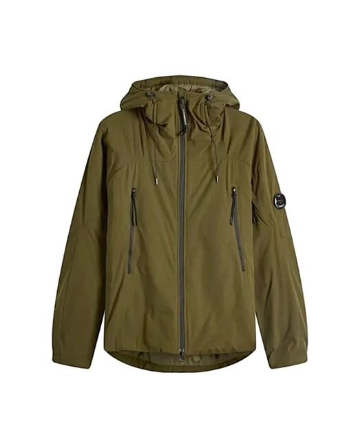C P Company Green Winter Jackets for men