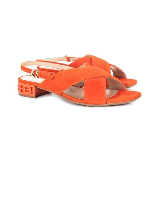 Baldinini Orange High Heel Sandals