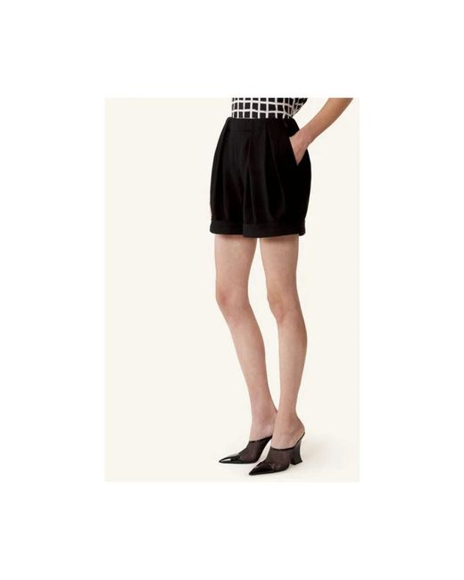 Lanvin Black Short Shorts