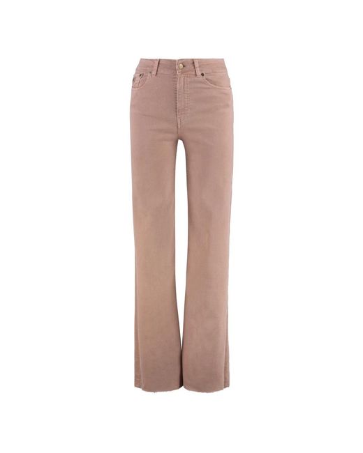 Flared Jeans di Lois in Pink