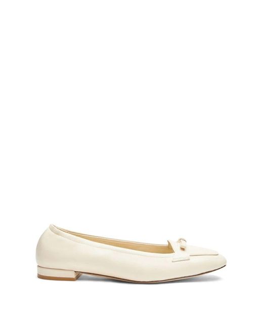 Stuart Weitzman Natural Tully Loafer