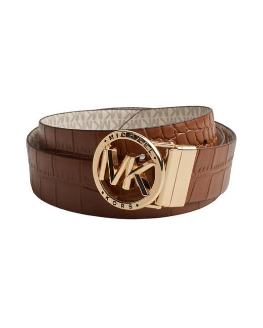 Belts di Michael Kors in Brown