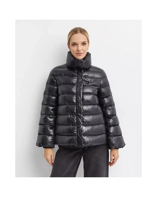 Fay Black Down Jackets
