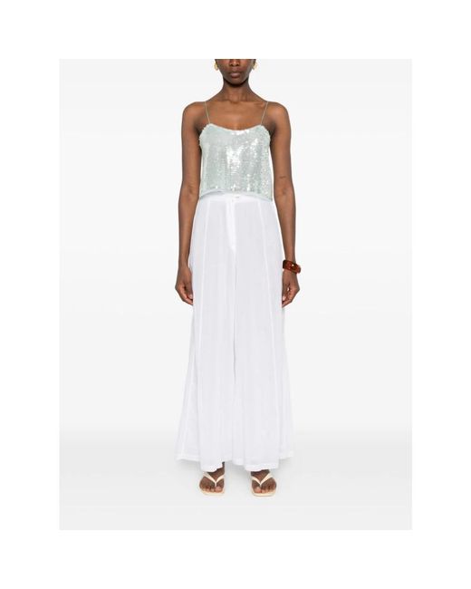 Forte_forte Blue Sleeveless Tops