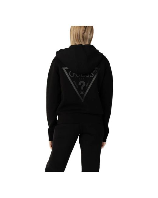 Zip-Throughs Guess en coloris Black
