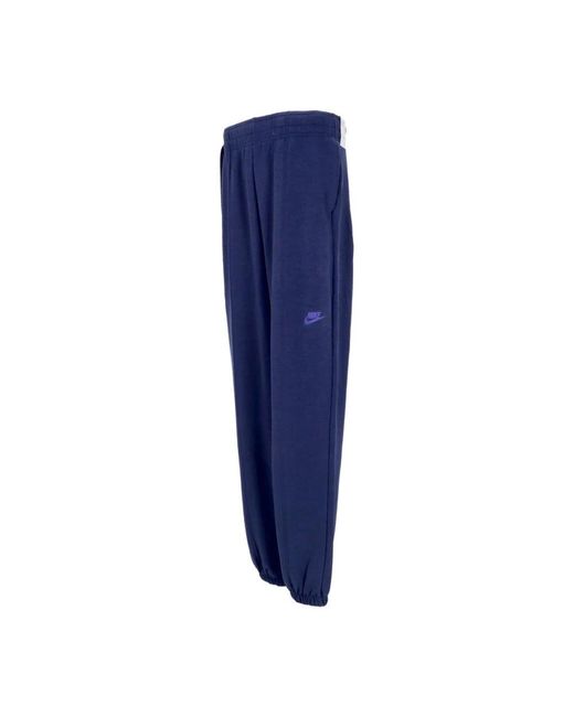 Training Trousers Nike de color Blue