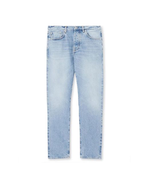 Fortela Blue Straight Jeans for men