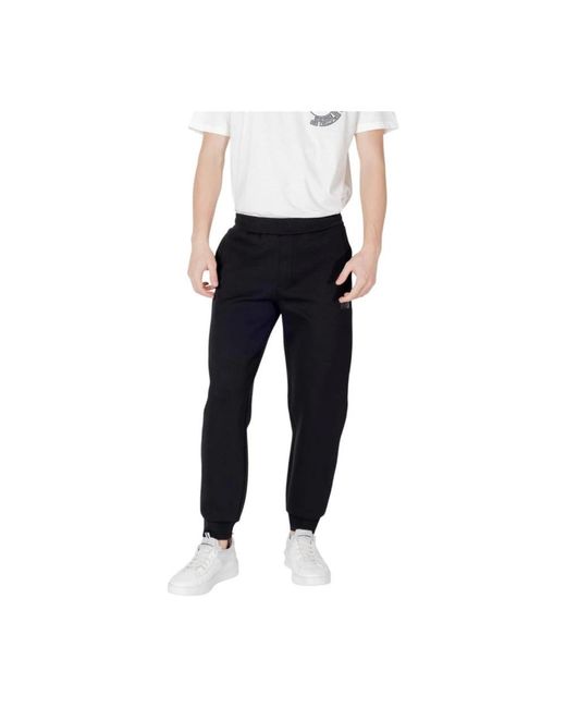 ARMANI EXCHANGE Black Sweatpants for men