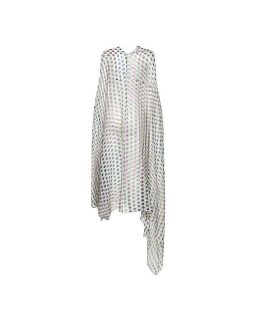 Dries Van Noten Gray Short Dresses
