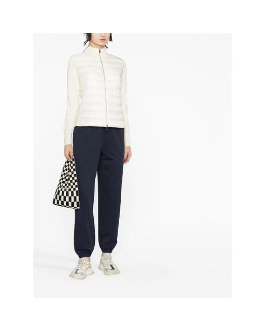 Moncler White Down Jackets