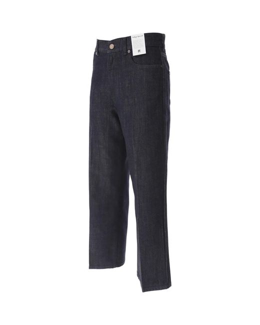 PT01 Blue Wide Jeans