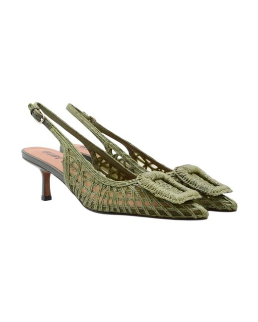 Bibi Lou Green Pumps