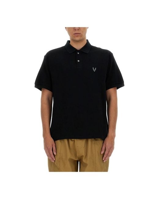 South2 West8 Black Polo Shirts for men