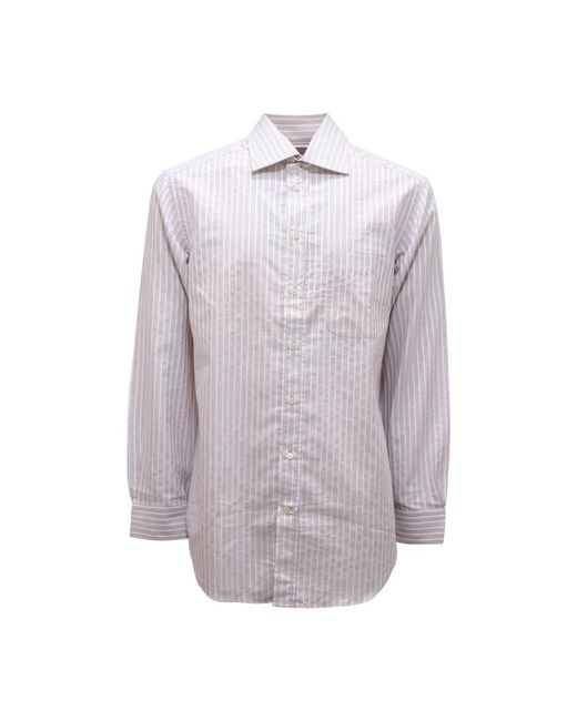 Armani Formal Shirts in het Purple voor heren