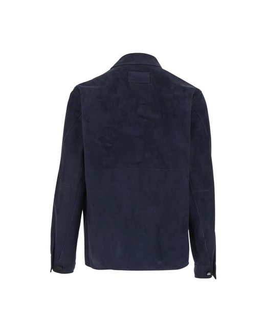 Givenchy Suède Jas in het Blue voor heren