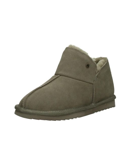 Warmbat Willow Closed Slipper in het Green