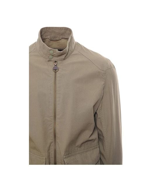 Barbour Brown Light Jackets for men
