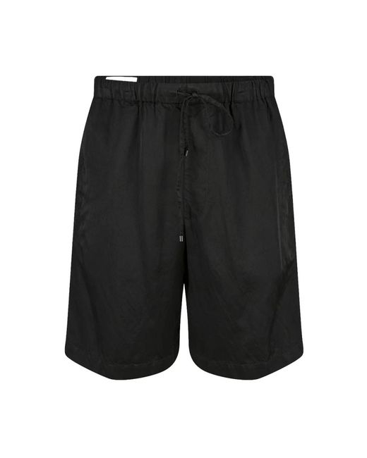 Dries Van Noten Black Casual Shorts for men