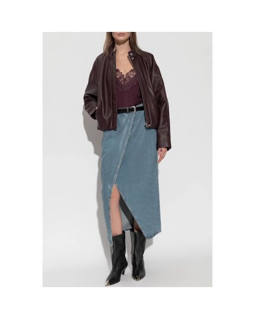 Leather Jackets IRO en coloris Purple
