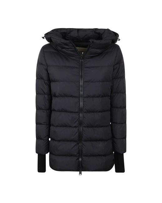 Herno Black Down Jackets
