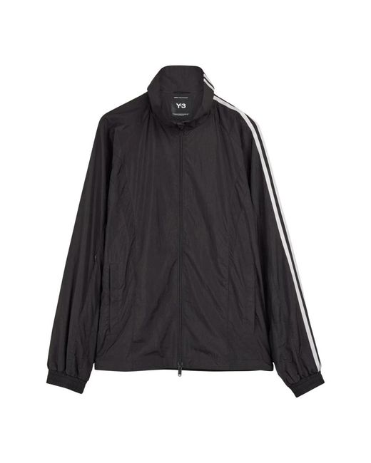 Y-3 Jassen ,Zwart ,Nylon Zwarte Sweater Jas in het Black voor heren