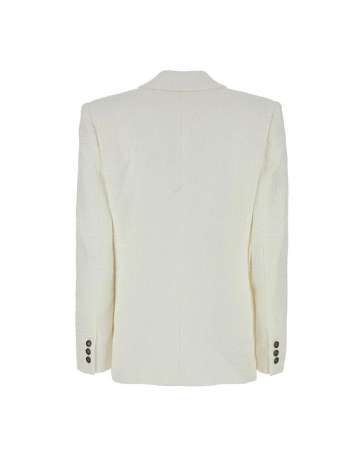 Alessandra Rich White Blazers